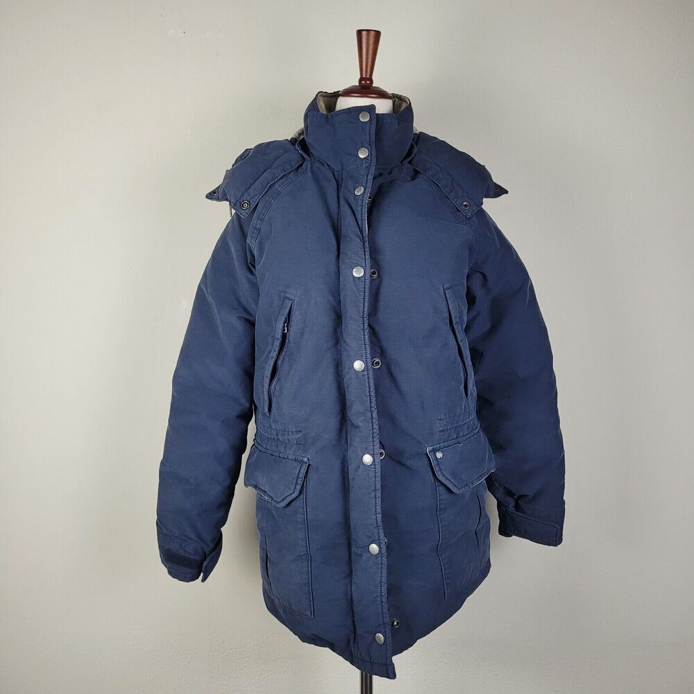 Ralph Lauren Denim & Supply Coat Womens XS Blue Parka Puffer Down Insulated Hood